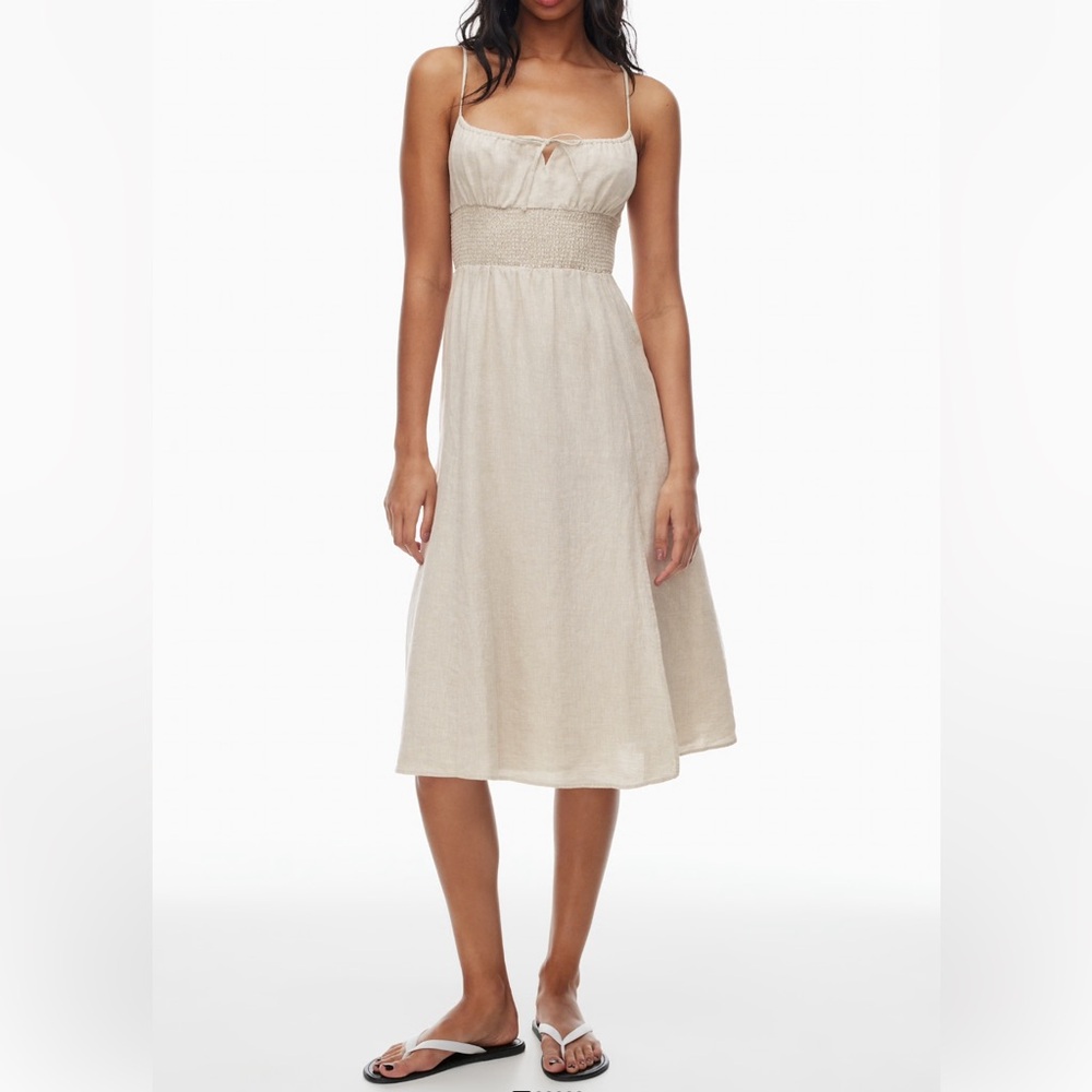 Aritzia Genoa linen dress